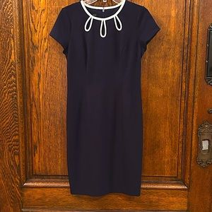 Talbots Navy Blue Size 2 Classic Dress!